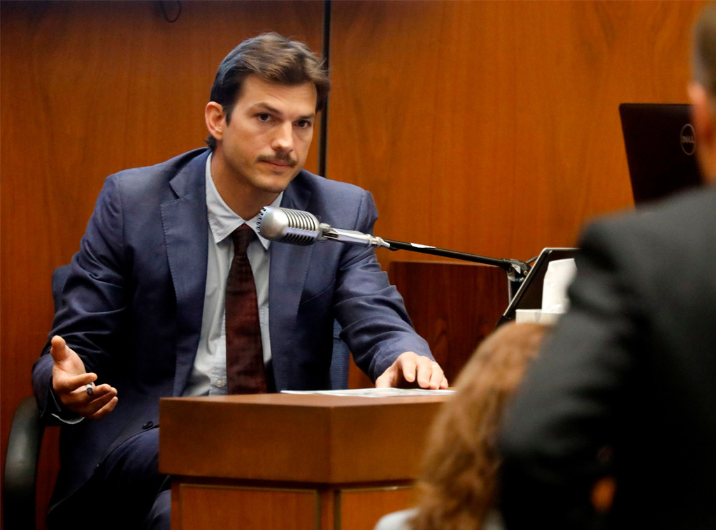 Ashton Kutcher, Court